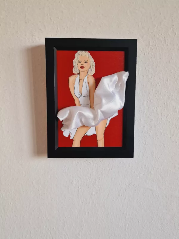 3D obraz Marilyn Monroe art of Lola