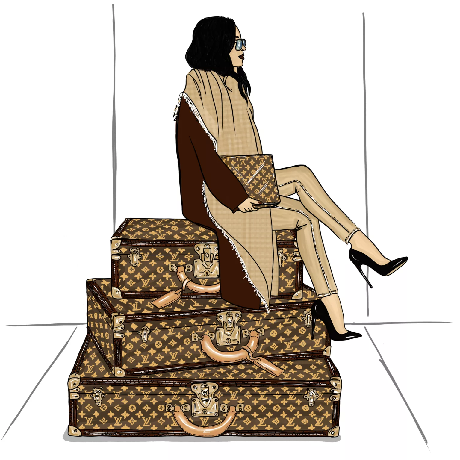 Louis Vuitton by art of Lola