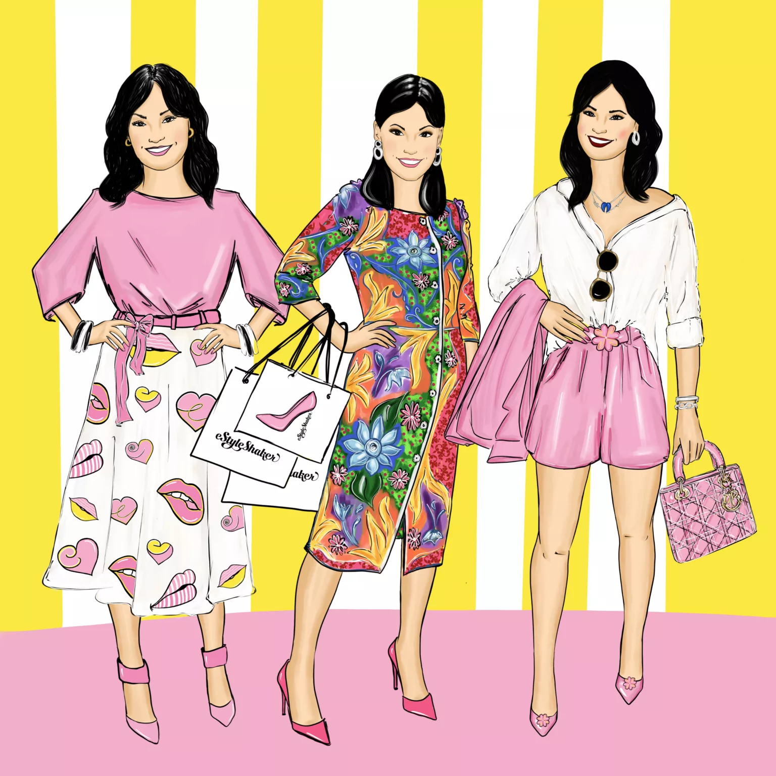 fashion ilustracia art of lola